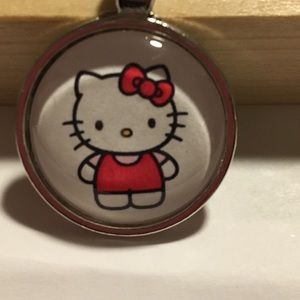 Hello kitty necklace or keychain